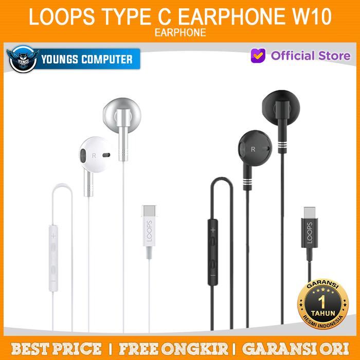 EARPHONE LOOPS TYPE C W10