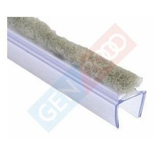 Terbaru Mohair Clip Seal Pintu Kaca Mohair Bulu Klip Kaca Mohair Bulu