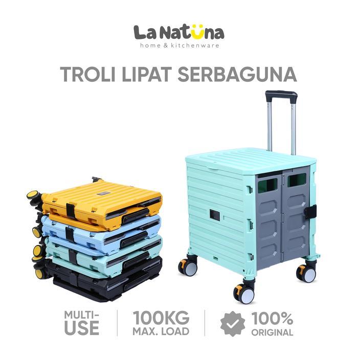 TROLLEY TROLI LIPAT ANJING DOG STROLLER KERANJANG BARANG SERBAGUNA