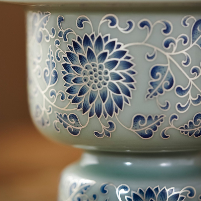 520degree High-temperature Electric Incense Burner Ceramic Enamel Cloisonne Incense Burner
