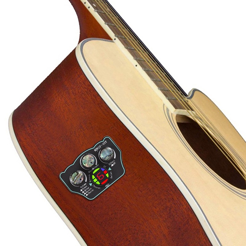 XSXS-Guitar Pickup Classical Guitar Pickup Vibration Pickup BT Accompaniment Resonance Pickup 3-Band
