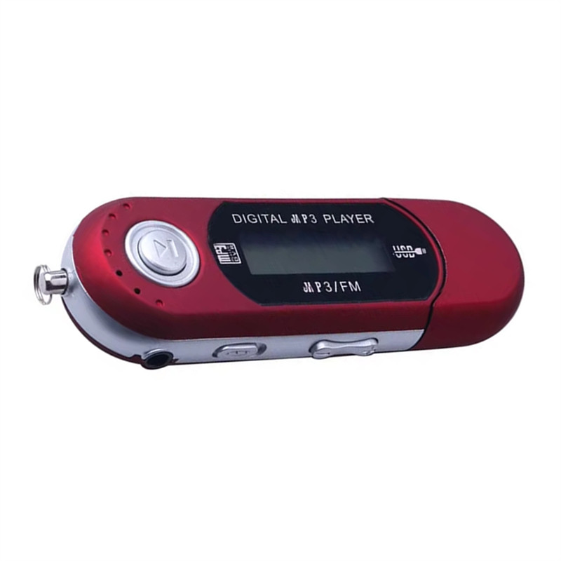ABVO-Portable USB MP3 Player Music Player Digital LCD Screen Bluetooth FM Radio Multifunction MP3