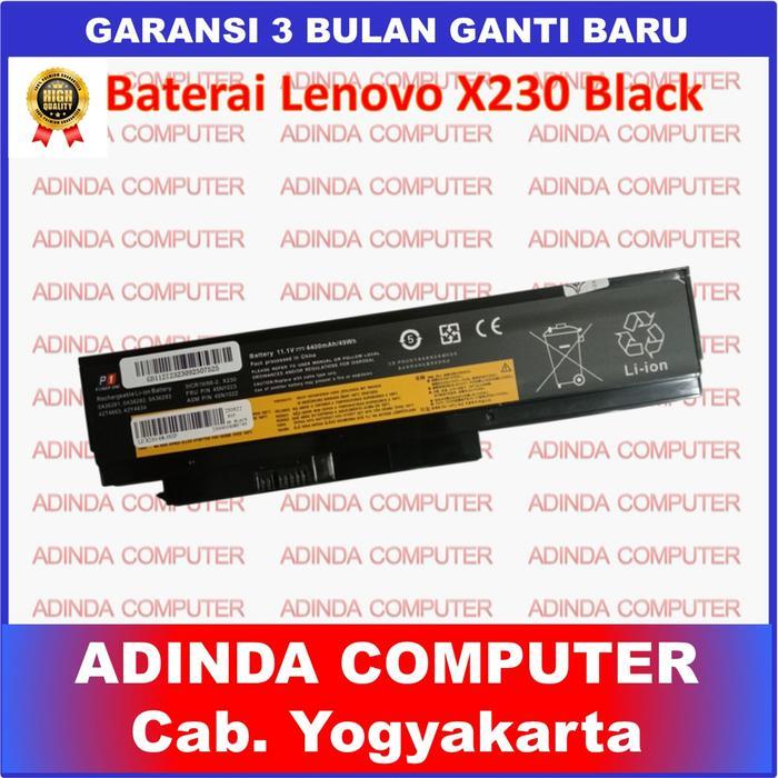 Baterai Laptop Lenovo X230 Black