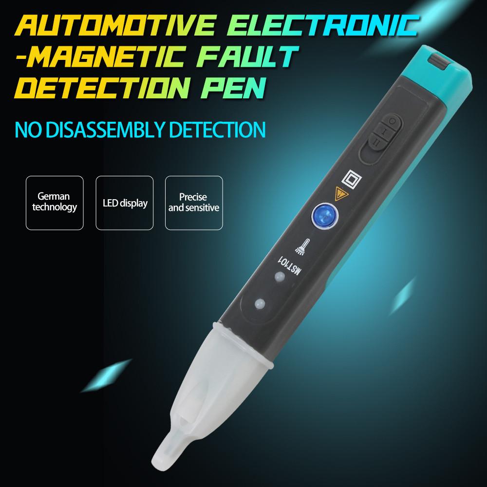 MST-101 Automotive Electric-Magnetic Faults Indicator Testing Pen Car Ignition Coil Tester Diagnosti