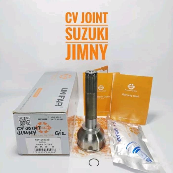 Cv Joint Suzuki Jimny As Roda Depan Luar Jimny Merk Unifar 501100402B