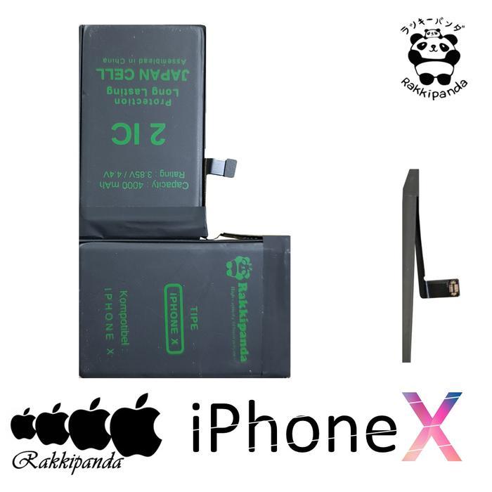 Baterai Iphone X Double Ic Protection