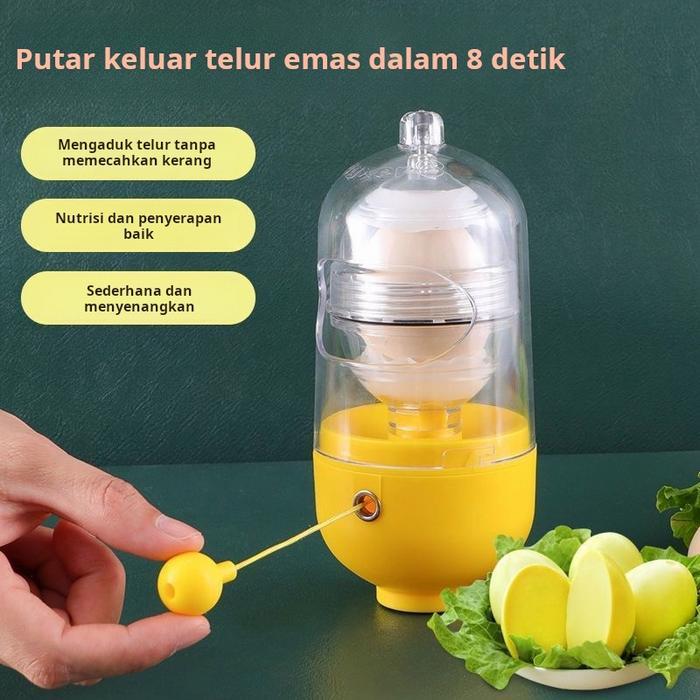 Penarik telur, pemutar telur, pengocok telur, mesin pembuat telur emas, pencampur putih dan kuning