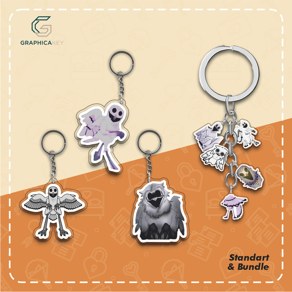 Ganci / Gantungan Kunci ROBLOX 99 Nights In The Forest - THE OWL