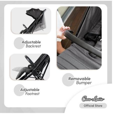 Top COCOLATTE REACT Stroller.