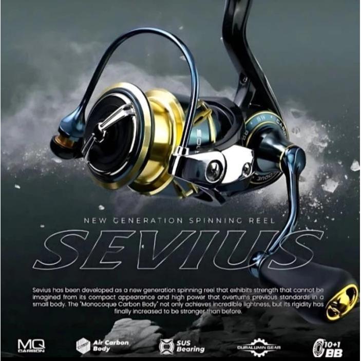 Reel SPINNING IROLY SEVIUS (AIR CARBON BODY)