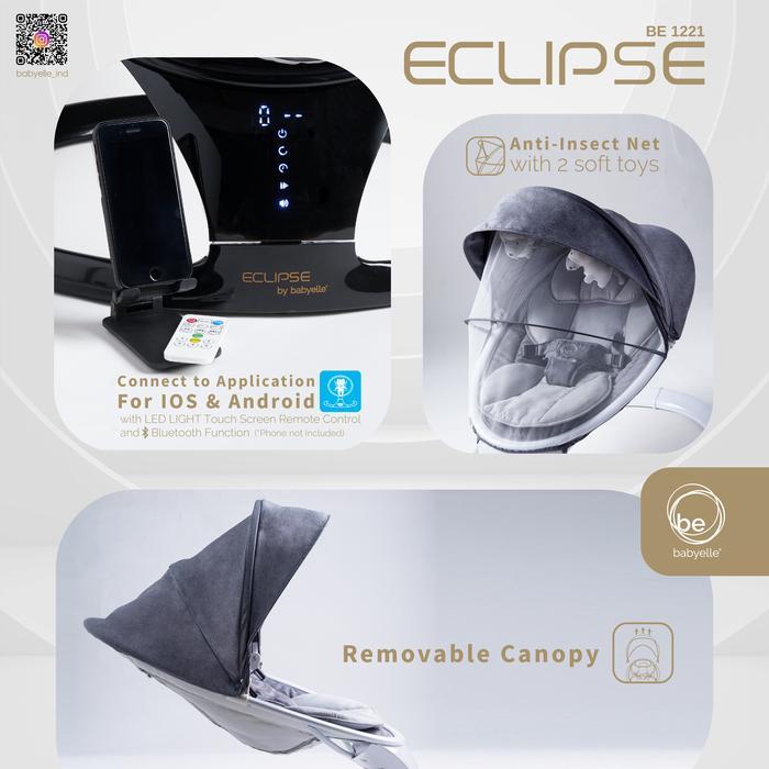 Bouncer Swing Baby Elle Eclipse / Ayunan Bayi Elektrik