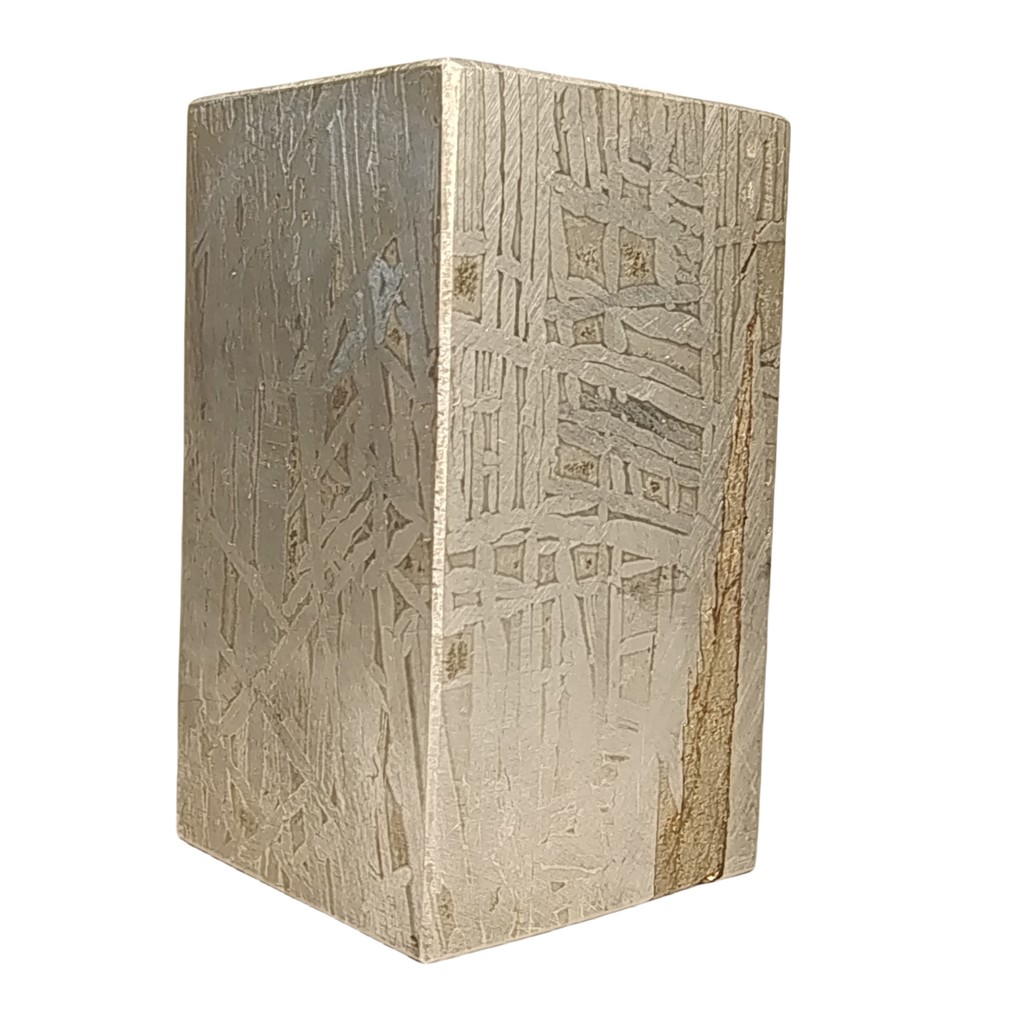 187.7g Muonionalusta Natural iron meteorite specimen section Iron meteorite materials Meteorite