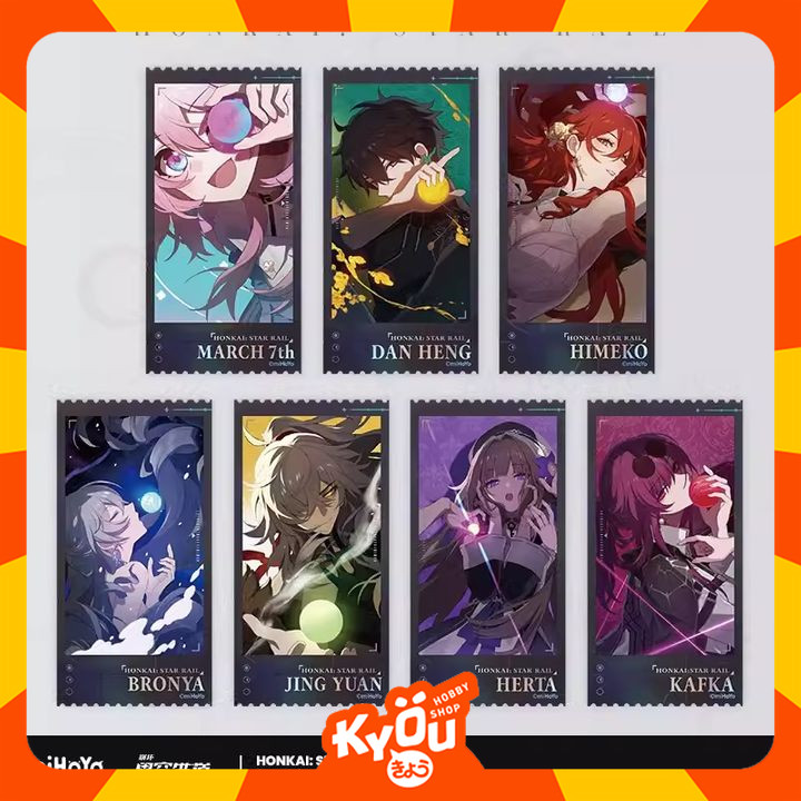 [Set of 7] Honkai: Star Rail Laser Ticket Set