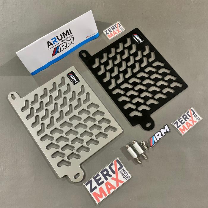 Cover Radiator Arm Arumi Pattern Yamaha All New Nmax 2020 2021 2022 Up