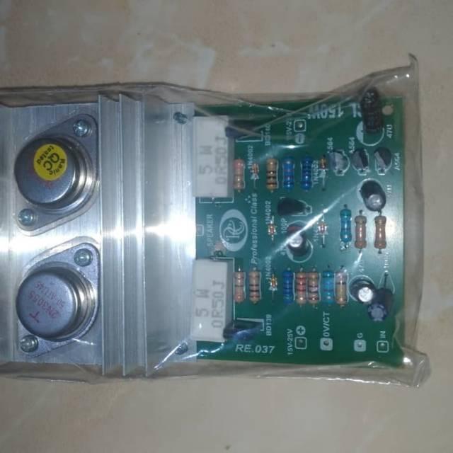 Thebest- Kit ocl mono 150 watt jengkol 2n3055 mj2955 ( 340 )