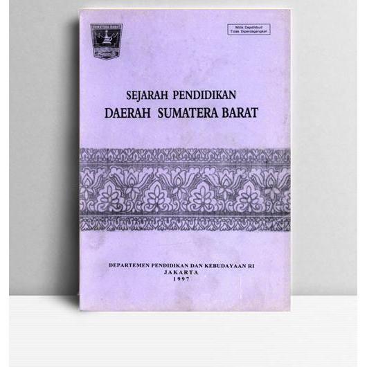 Sejarah Pendidikan Daerah Sumatera Barat. Mardjani Martamin, dkk. 1997. Jakarta. DPK
