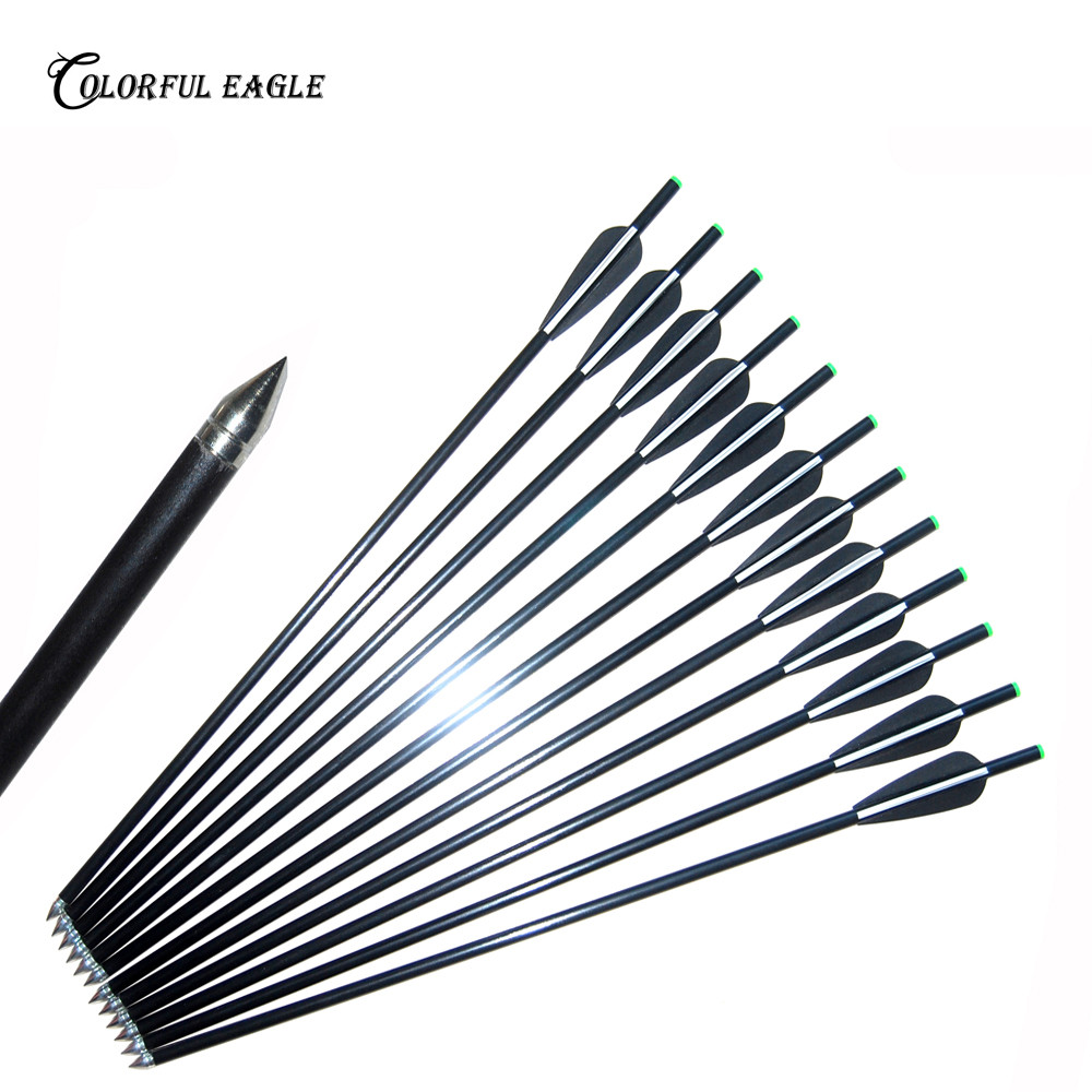 Hunting Archery Bolts Crossbow Fiberglass Arrow 13/17/20 Inches For crossbow bolts bow Archery