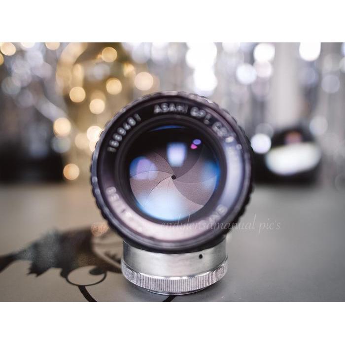 Lensa manual bokeh SMC PENTAX first gen 50mm f1.4 mount pentax pk