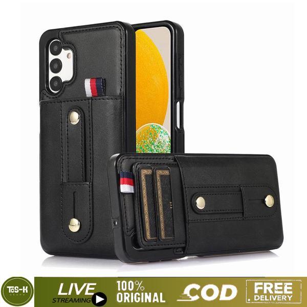 Casing Hp untuk Samsung A73 A72 A71 A53 A52 A52S A51 A33 A32 Back Case PU Leather Wallet Card Holder