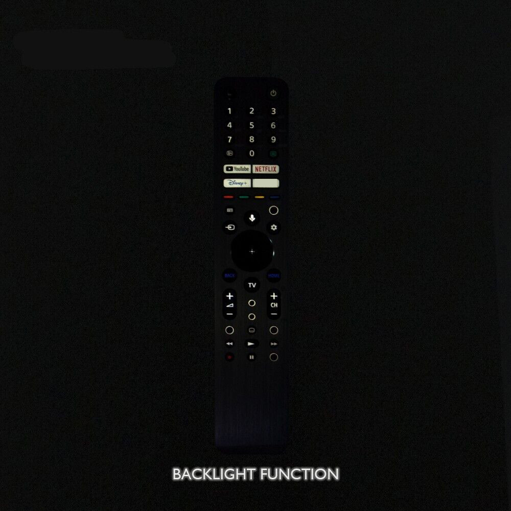 New RMF-TX621E Voice Backlight / No Backlight Remote Control Fit For Sony TV XR-55A90J KD-43X80J