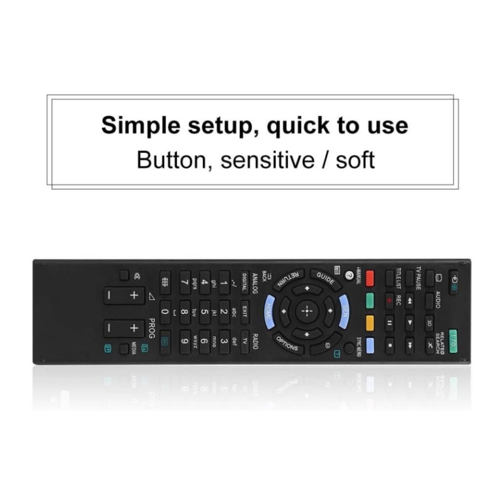 Universal RM-ED052 Remote Control Replacement for Sony Smart TV RM-ED052 RM-ED050 RM-ED047 RM-ED053