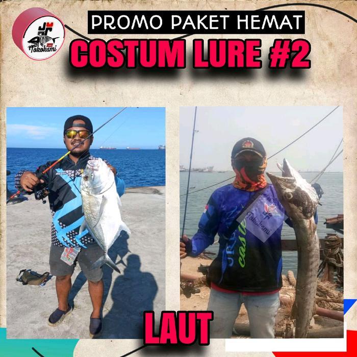 lure Costum isi 5 pcs + Bonus 1 lure Free Box