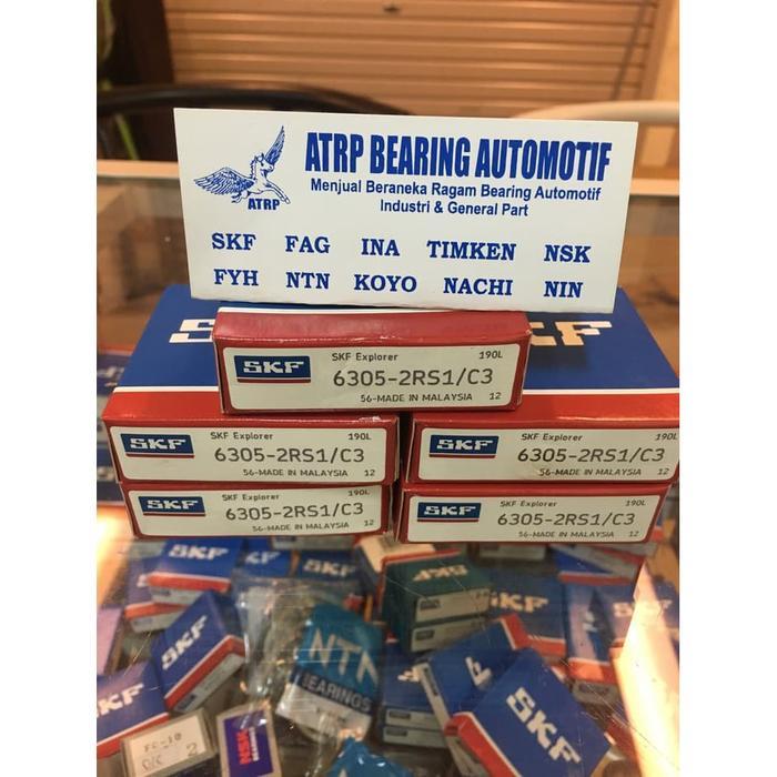 Sale Ball Bearing 6305 2Rs1/C3 6305 2Rs C3 Skf Terlaris