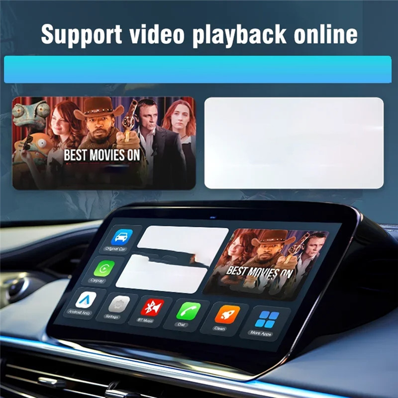 Wireless Android Auto USB Multimedia Video Player For Youtube Accessories