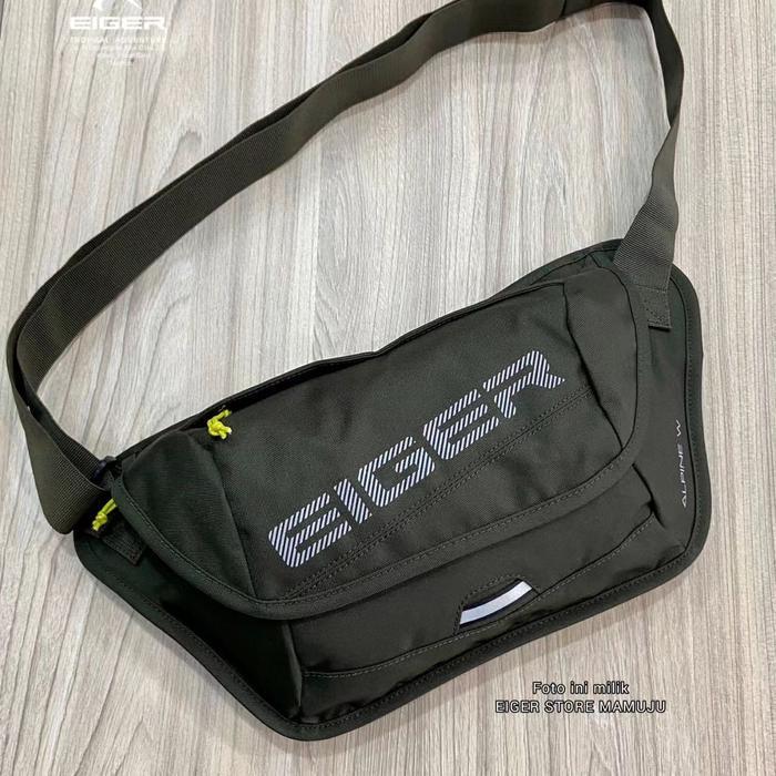 Waistbag Pria Eiger Alpine W Waistbag Cross Sling Bag 7L Original