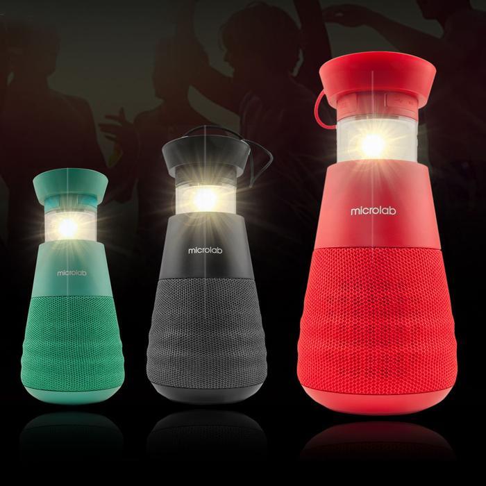 Microlab Lighthouse Speaker Camping Portable Wireless Bluetooth Populer