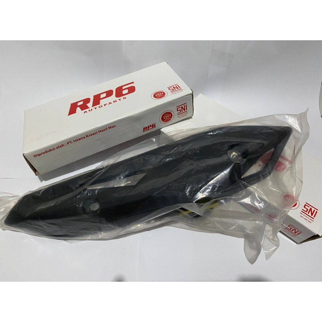 PAKET AKSESORI BEAT SPION STANDAR ORI + TAMENG PELINDUNG KNALPOT BEAT NEW FI ESP STREET POP 2017-201