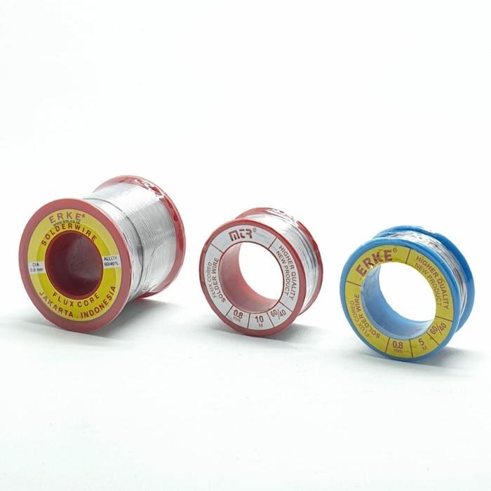 TIMAH SOLDER 1/5KG ERKE/UNIQUE ALLOY 60/40 0.8MM