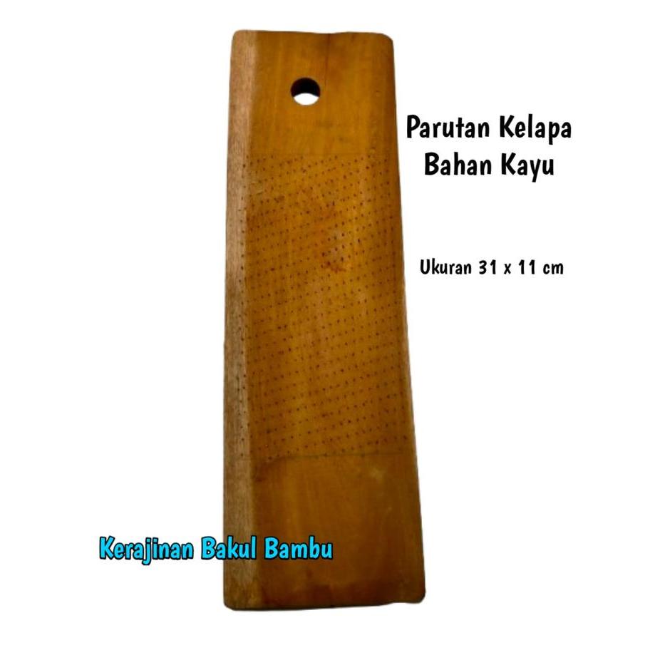 Parutan Kayu Ukuran Panjang 36 Cm Parutan Kelapa Bahan Kayu Alat Untuk Menghaluskan Kelapa Parutan