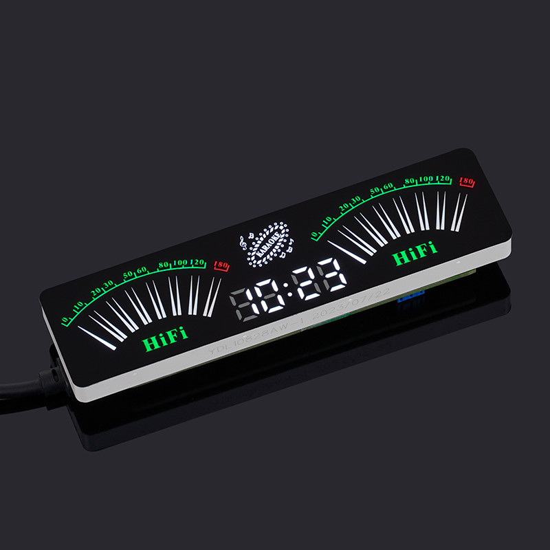 Multi-mode Voice Control Music Spectrum LED Pickup Rhythm Analyzer Light Display Audio Level