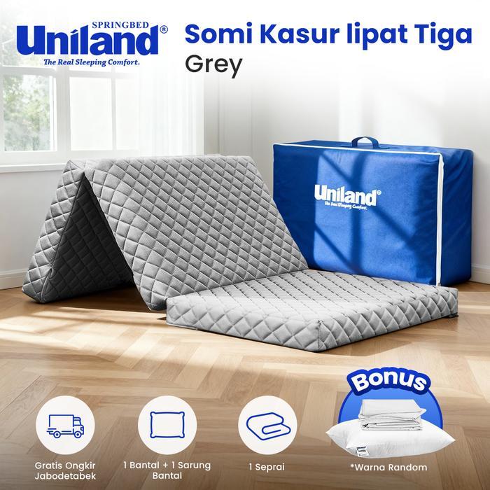 Uniland Somni Kasur Lipat Tiga 90x180 - Busa / Gulung / Lantai Piknik