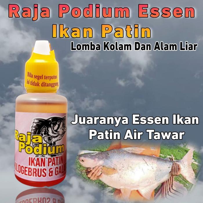 Essen Ikan Patin Lomba Harian & Alam Liar Raja Podium 30 ml Juaranya Air Tawar Mancing