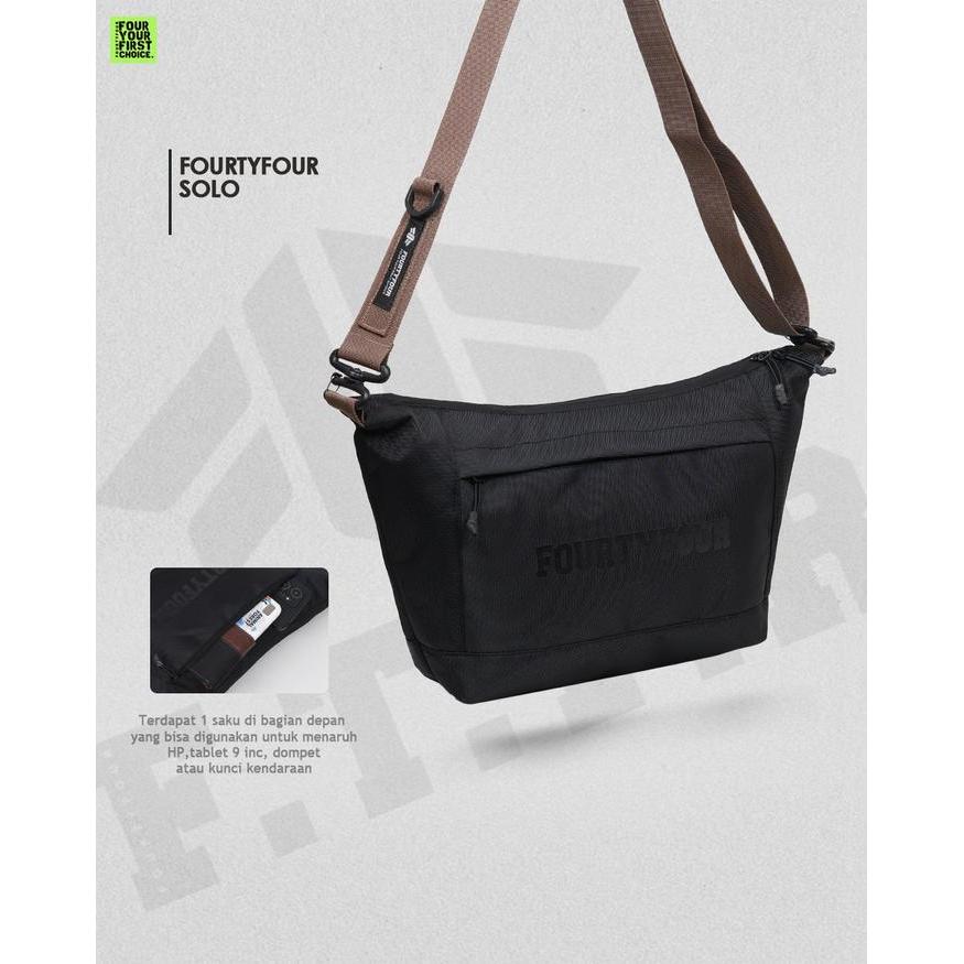 Tas Selempang Minimalis Fourtyfour Solo - Tas Selempang Casual Pria Wanita Fourtyfour Premium -