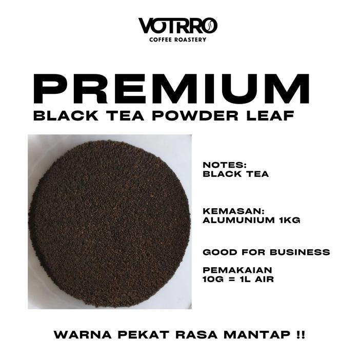 PREMIUM BLACK TEA INDONESIA / TEH HITAM INDONESIA BENTUK DAUN TEH HITAM BUBUK