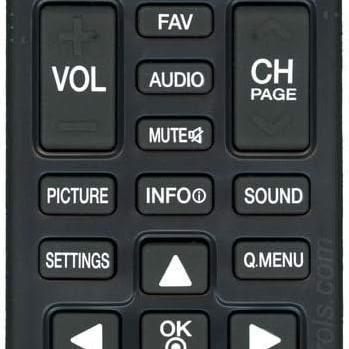 Remot Remote Tv Lg Led Lcd Akb75675311