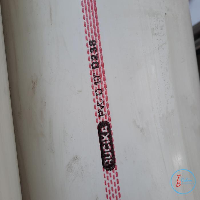 TEREMURAHTERLARIS READY SILAHKAN DIORDER PIPA PVC 10 INCH RUCIKA WAVIN (D) PER BATANG / PIPA 10 INCH