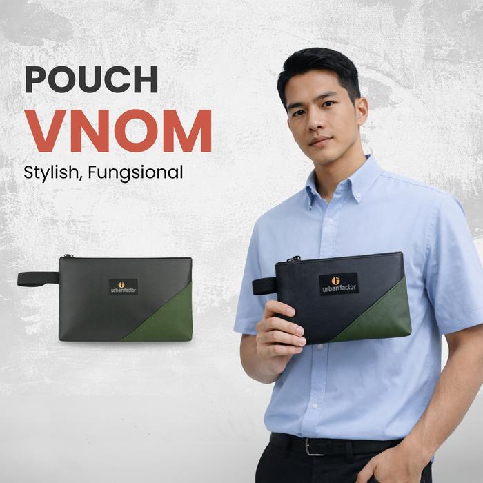 Eiger - Clutch Bag Urban Factor - Vnom Hand Bag Pouch Multifungsi Pria Wanita