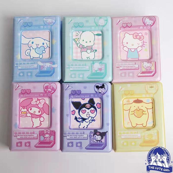 Album Kartu Sanrio/Album Foto Pengejaran Bintang/Buku Penyimpanan Polaroid Kartu Kecil Berukuran