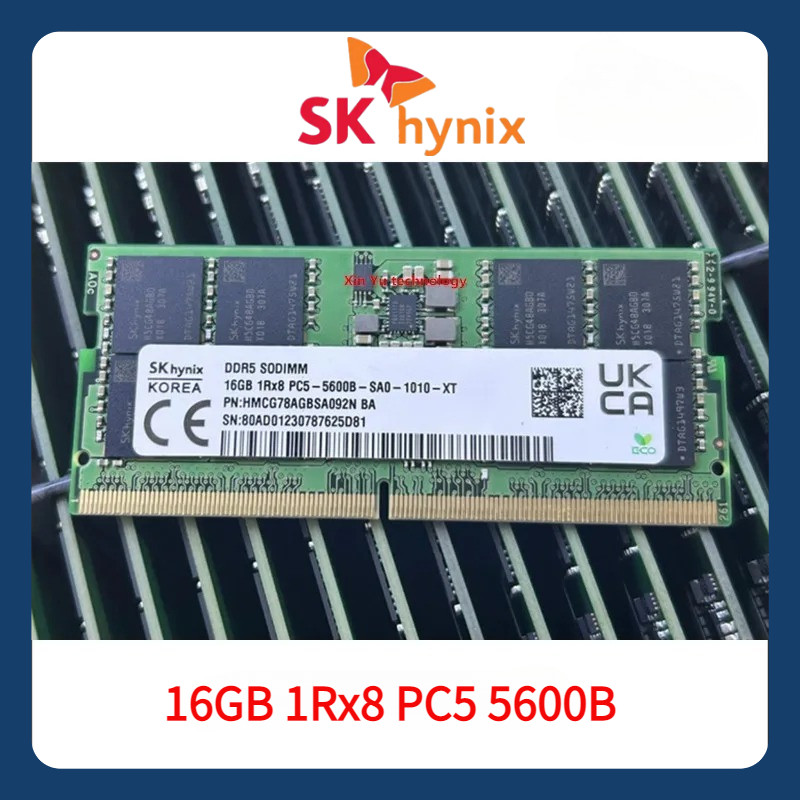 SK hynix 16GB 1Rx8 PC5 5600B DDR5 5600MHz SO-DIMM RAM Original Notebook 16G laptop memory