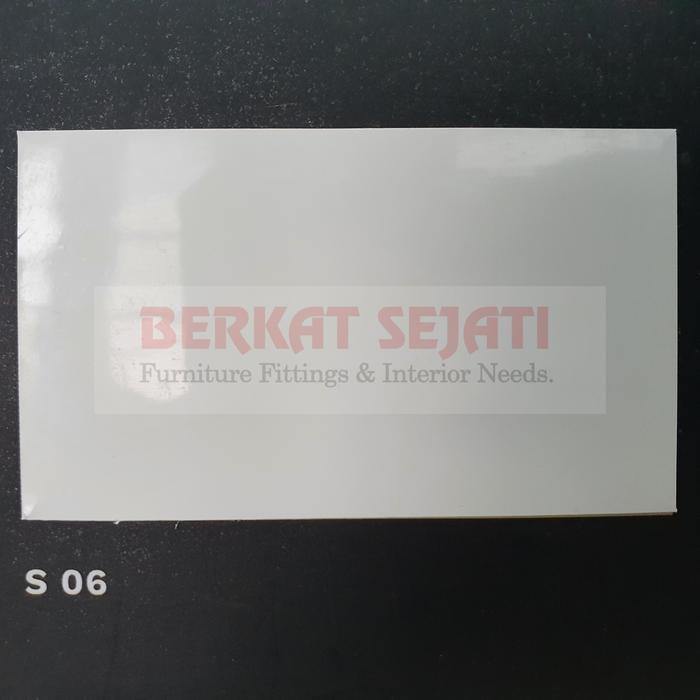 Supercon PUTIH GLOSS 06 Pelapis Furniture Mebel not Tacosheet Decosheet .