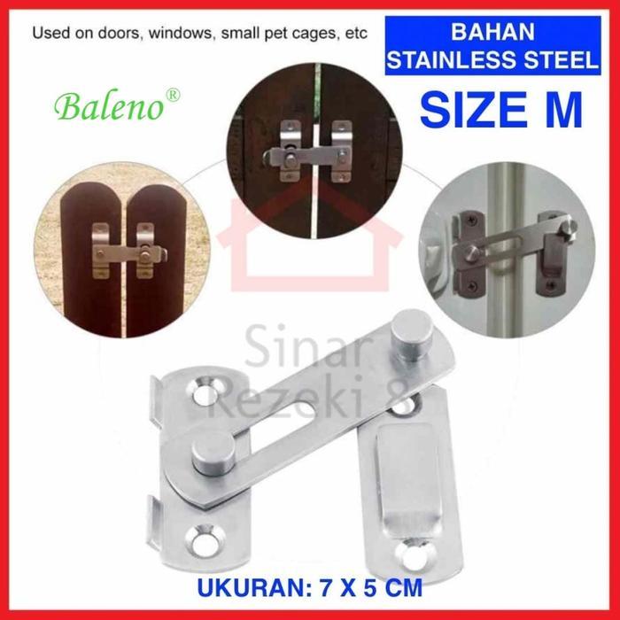 Grendel Kait Cantol M / Pintu Geser Pengaman Pintu Sliding Kamar Mandi .