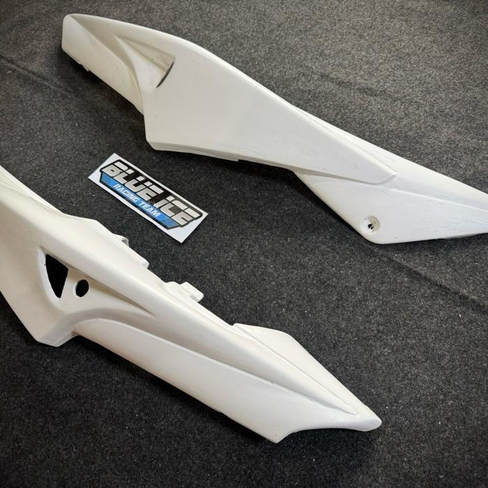 BODY FIBER FIBERGLASS NINJA RR ZX RR SE GEN 4 FIBER BLUE ICE RACING