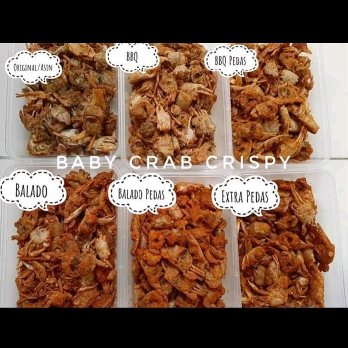 Baby Crab Crispy Kemasan Box 500Ml Rajungan Krispy Bayi Kepiting