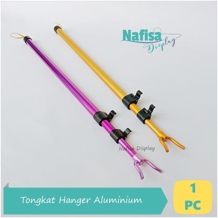 Tongkat Aluminium Galah Panjang Nafisa Display GALKC - Mudah Digunakan untuk Jemuran