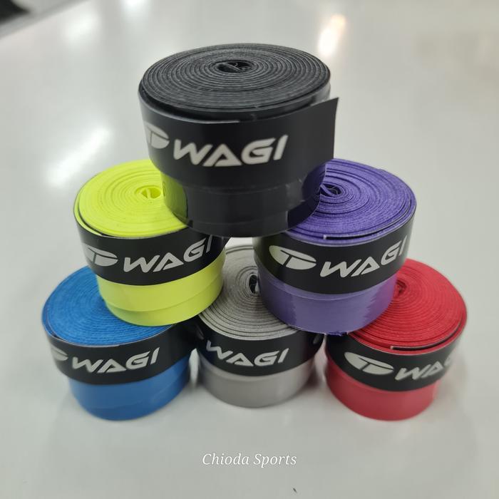 Grip tipis raket racket badminton bulutangkis tenis tennis squash Wagi Overgrip original