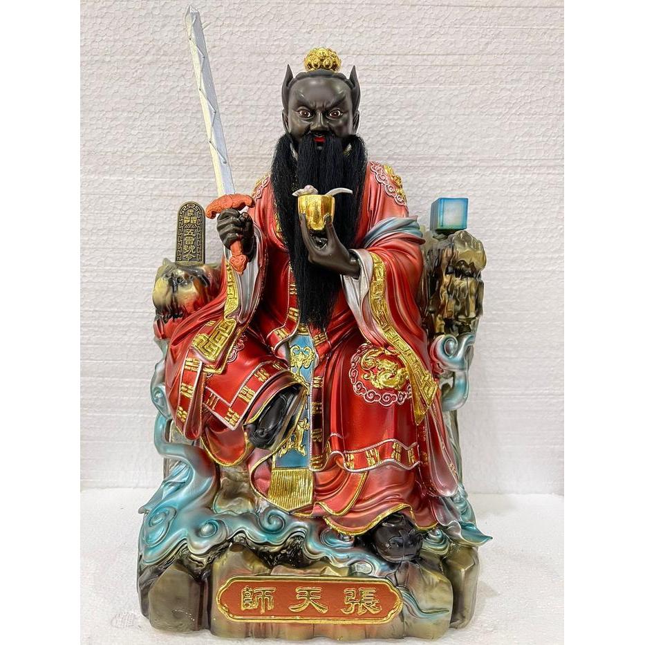 patung dewa zang tian shi / Tio tian se / Zhang tian shi 16inL2